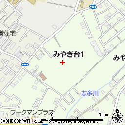 〒274-0804 千葉県船橋市みやぎ台の地図