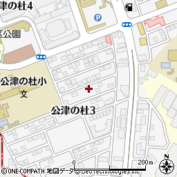 千葉県成田市公津の杜3丁目7-5周辺の地図