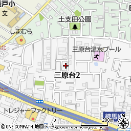 東京都練馬区三原台2丁目12-6周辺の地図