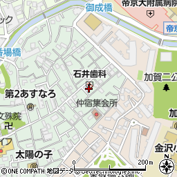 東京都板橋区仲宿5周辺の地図