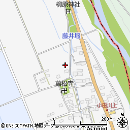 山梨県韮崎市中田町小田川672周辺の地図