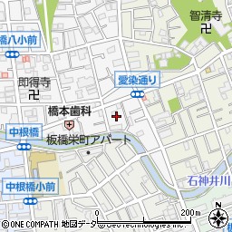 東京都板橋区双葉町4周辺の地図