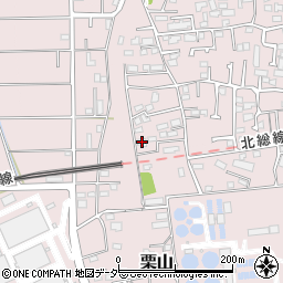 千葉県松戸市栗山177周辺の地図