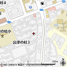 千葉県成田市公津の杜3丁目7-13周辺の地図