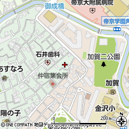 東京都板橋区仲宿1周辺の地図