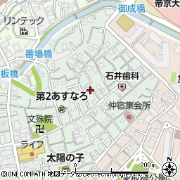 東京都板橋区仲宿18周辺の地図