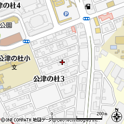 千葉県成田市公津の杜3丁目7-6周辺の地図