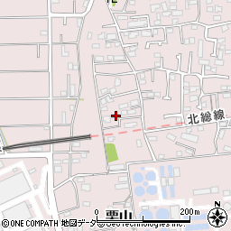 千葉県松戸市栗山176周辺の地図