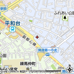 早稲田育英ゼミナール早宮教室周辺の地図