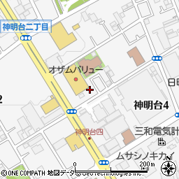 東京都羽村市神明台4丁目2-91周辺の地図