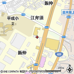 千葉県成田市飯仲11-29周辺の地図