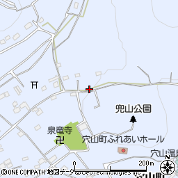 山梨県韮崎市穴山町7137周辺の地図