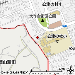 千葉県成田市公津の杜5丁目16周辺の地図