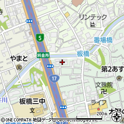 東京都板橋区仲宿50周辺の地図