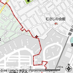 岡田邸_瑞穂町akippa駐車場周辺の地図