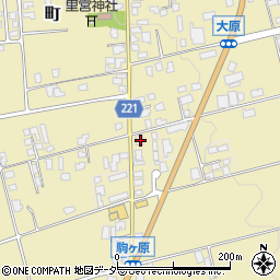 長野県上伊那郡宮田村6283周辺の地図