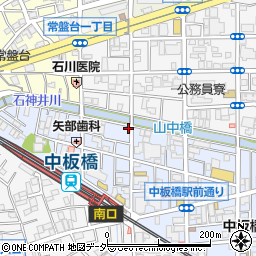 ｇｅｏｒｇｅ’ｓ　ｓｔｙｌｅ　中板橋店周辺の地図