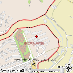 松戸市立福祉医療センター介護老人保健施設 梨香苑周辺の地図