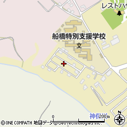 千葉県船橋市金堀町348周辺の地図