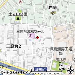 東京都練馬区三原台2丁目11-31周辺の地図