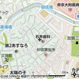 東京都板橋区仲宿9周辺の地図