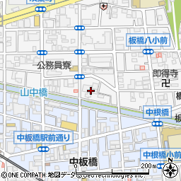 東京都板橋区双葉町11周辺の地図