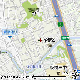 東京都板橋区大和町4周辺の地図
