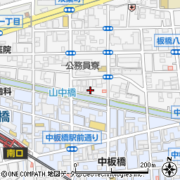 東京都板橋区双葉町12周辺の地図