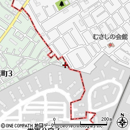 東京都羽村市双葉町3丁目12-22周辺の地図
