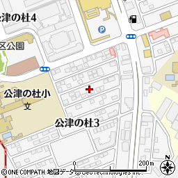 千葉県成田市公津の杜3丁目5周辺の地図