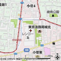 秋畑紙器株式会社　葛飾事業所周辺の地図