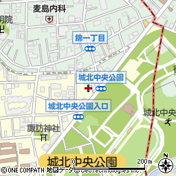 東京都練馬区氷川台2丁目1周辺の地図