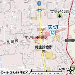 千葉県松戸市下矢切150周辺の地図