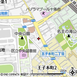 東京都トラック協会（一般社団法人）　北支部周辺の地図