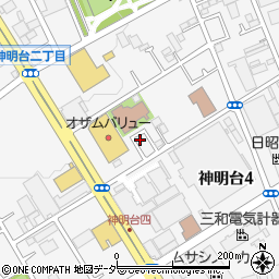 東京都羽村市神明台4丁目2-44周辺の地図
