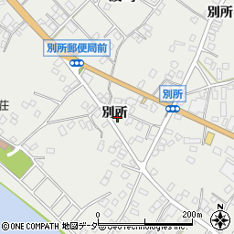 茨城県神栖市波崎別所周辺の地図