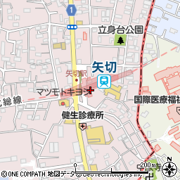 千葉県松戸市下矢切119周辺の地図