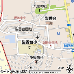 ＵＲ都市機構梨香台団地２号棟周辺の地図