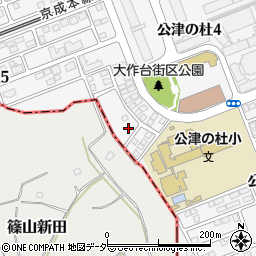 千葉県成田市公津の杜5丁目18-12周辺の地図