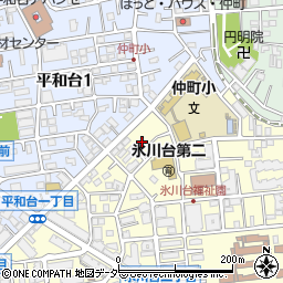 東京都練馬区氷川台2丁目19周辺の地図