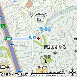 東京都板橋区本町28周辺の地図
