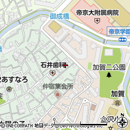 東京都板橋区仲宿6周辺の地図
