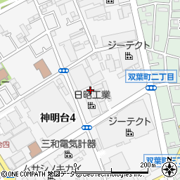東京都羽村市神明台4丁目5-18周辺の地図