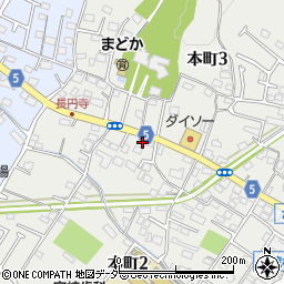 武蔵村山市消防団第五分団周辺の地図