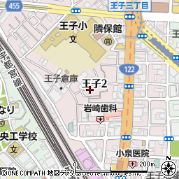 東京都北区王子2丁目10-6周辺の地図