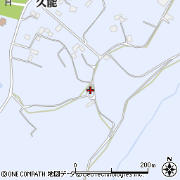 千葉県富里市久能397周辺の地図
