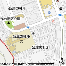 千葉県成田市公津の杜3丁目4-1周辺の地図