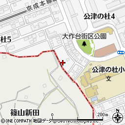 千葉県成田市公津の杜5丁目18-16周辺の地図