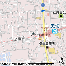 千葉県松戸市下矢切153周辺の地図