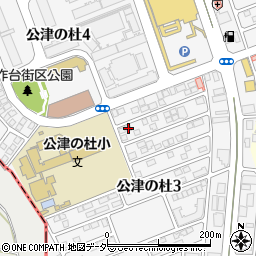 千葉県成田市公津の杜3丁目4-2周辺の地図